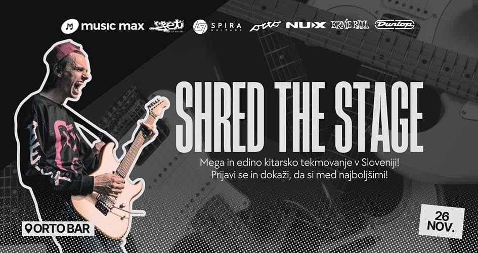 shred the stage – mega kitarsko tekmovanje 2025 shred the stage – mega kitarsko tekmovanje 2025