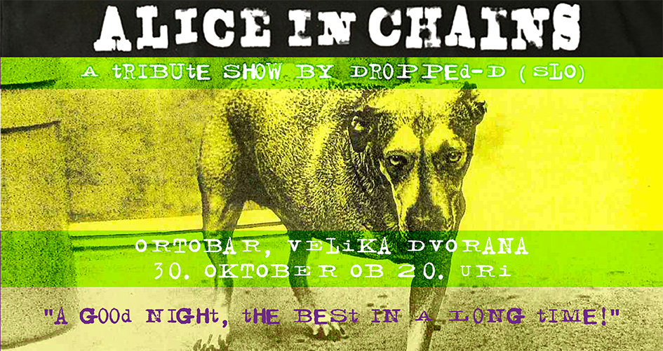 DROPPED-D - Alice In Chains Tribute Band DROPPED-D - Alice In Chains Tribute Band